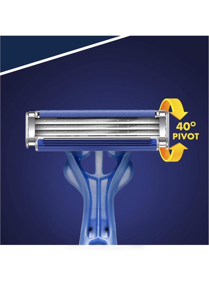 Gillette Blue 3 Smart Razor Blade Refills, 9 Count - Image 4